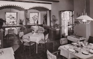 Parkrestaurant Ebertor Interior Boppard Germany Real Photo