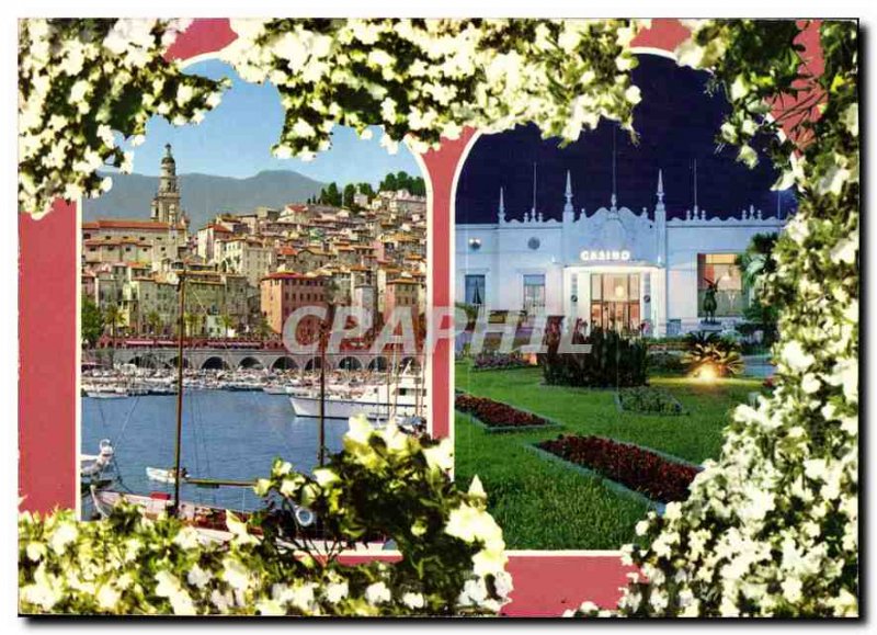 Postcard Moderne Menton