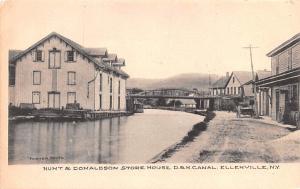 Hunt & Donaldson Store House, Ellenville, NY USA D & H Canal Unused, Divided ...