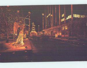 Pre-1980 CHRISTMAS LIGHTING AT CONSTITUTION PLAZA Hartford Connecticut CT i0109