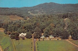 Franklin North Carolina Mt. View Cottages and Trailer Park vintage pc DD7783