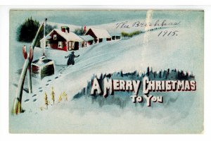 Greeting - Christmas     (damaged)