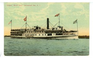 RI - Narragansett Pier. Steamer Mt. Hope