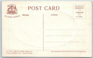 ROSEBURG, Oregon  OR    HIGH SCHOOL  Embossed Border PNC Glosso Postcard