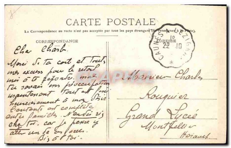 Old Postcard Chateau du Marquisat