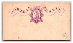 Vintage Early 1900's Private Mailing Postal Card Paraguayan Unsigned Unposted