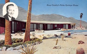 Bing Crosby's Palm Springs Home Palm Springs, California USA