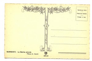 Italy - Sorrento. Small Marina