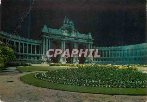 Postcard Modern Brussels fiftieth palace arcades