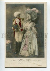 3151048 Woman as Chevalier Lady Vintage MANUEL PHOTO Tinted PC