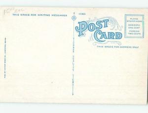 Unused W-Border STREET SCENE Lewiston Maine ME hs3284