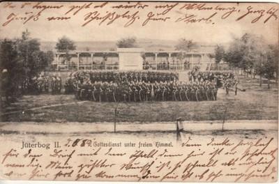 GERMANY   JUTERBOG II   1905 military postcard