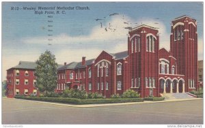 Wesley Memorial Methodist Church, High Point, North Carolina 1949