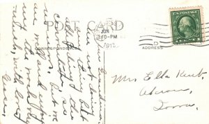 Vintage Postcard 1913 Fort Des Moines Officers Headquarters Des Moines Iowa IA