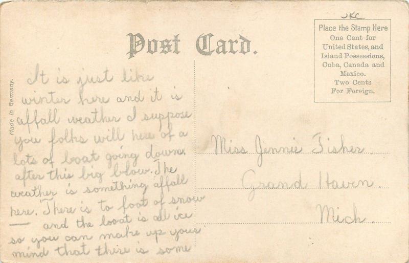 Toledo OH~Victorian Lady Catty Corner From Boody House~Round Dormers 1910