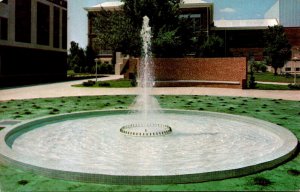 Oklahoma Ada Quadrangle Fountain East Central State College