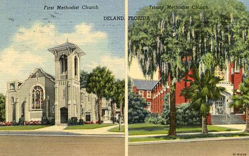 FL - Deland, First Methodist & Trinity Methodist Churches