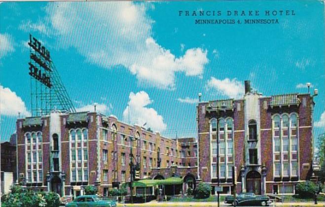 Minnesota Minneapolis Francis Drake Hotel