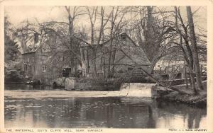 BR64370 the waterfall guy s cliffe mill near warwick uk