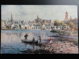 c1950's Tucks 'BONNIE SCOTLAND' - Inverness The Castle & Town - H.B. Wimbush