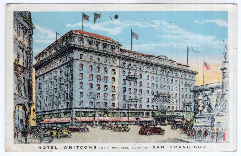 San Francisco, Hotel Whitcomb