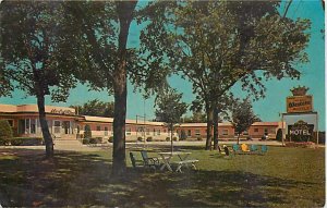 MN, Albert Lea, Minnesota, Bel Aire Motel Exterior View, Dexter Press No 90287B
