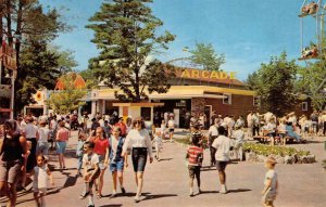CANOBIE PARK Salem, New Hampshire Amusement Park Arcade c1970s Vintage Postcard