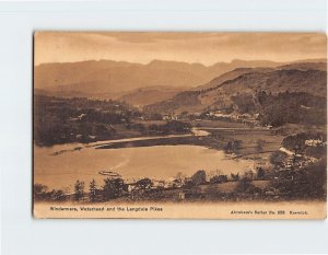 M-177482 Windermere Waterhead and the Langdale Pikes England