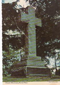 Michigan St Joseph French Missionary Burial Place 1975