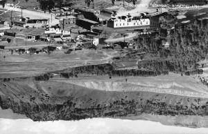 Hot Sulphur Springs Colorado Birdseye View Real Photo Antique Postcard K107168