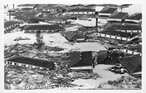 H91/ Vanport Oregon RPPC Postcard c1940 Flood Disaster Buildings 104
