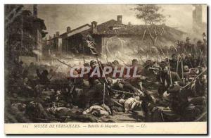 Old Postcard Museum of Versailles Battle of Magenta Yvon Army