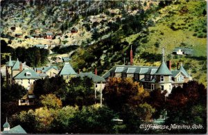 Postcard Cliff House in Manitou, Colorado