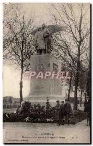 Postcard Old St Dizier Memorial of the Great War