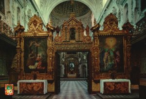 Postcard The Cartuja Church Granada Monastery Charterhouse Granada Spain