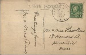 Canada Steamship Lines Steamer Quebec 1931 Used Postcard 