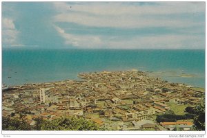 Aerial View From Ancon Hill, Downtown Panama City, Panama, 40-60´s