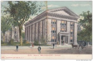 City Hall (Exterior), BRIDGEPORT, Connecticut, PU-1907