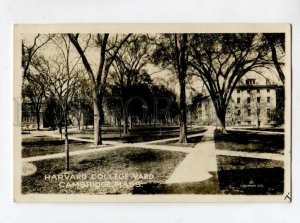 3098679 USA Harvard College vard Cambridge Mass real photo PC