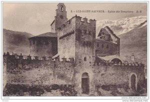 LUZ-SAINT-SAUVEUR, Eglise des Templiers, Hautes Pyrenees, France, 00-10s