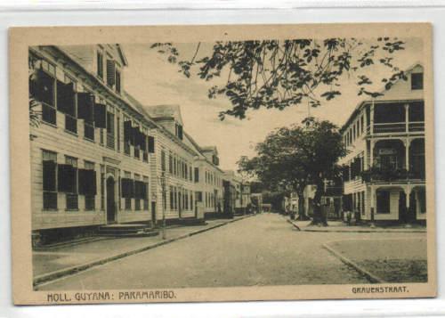 suriname, Dutch Guyana, PARAMARIBO, Gravenstraat 1920s