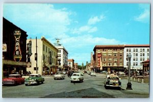 Cheyenne Wyoming WY Postcard Capitol Avenue Looking North c1960 Vintage Antique