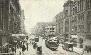 First Avenue - Seattle, Washington WA Postcard