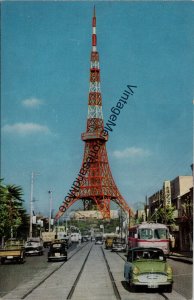 Tokyo Tower Tokyo Japan Postcard PC239