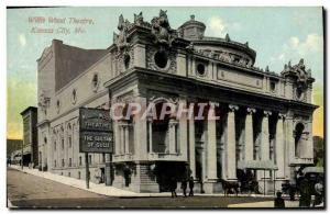 Old Postcard Willis Wood Theater Kansas City Mo The Sultan of Sulu