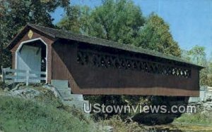 Covered Bridge in Manchester, New Hampshire