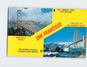 Postcard San Francisco, California