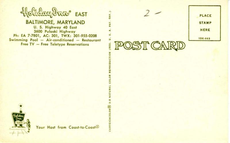 MD - Baltimore. Holiday Inn