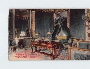 Postcard The Study room of Napoleon I Palais de Fontainebleau France