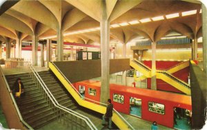 Postcard Subway Of Mexico City Candelaria Station